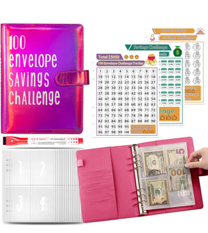 100 Envelope Savings Challenge - New Upgraded 2024