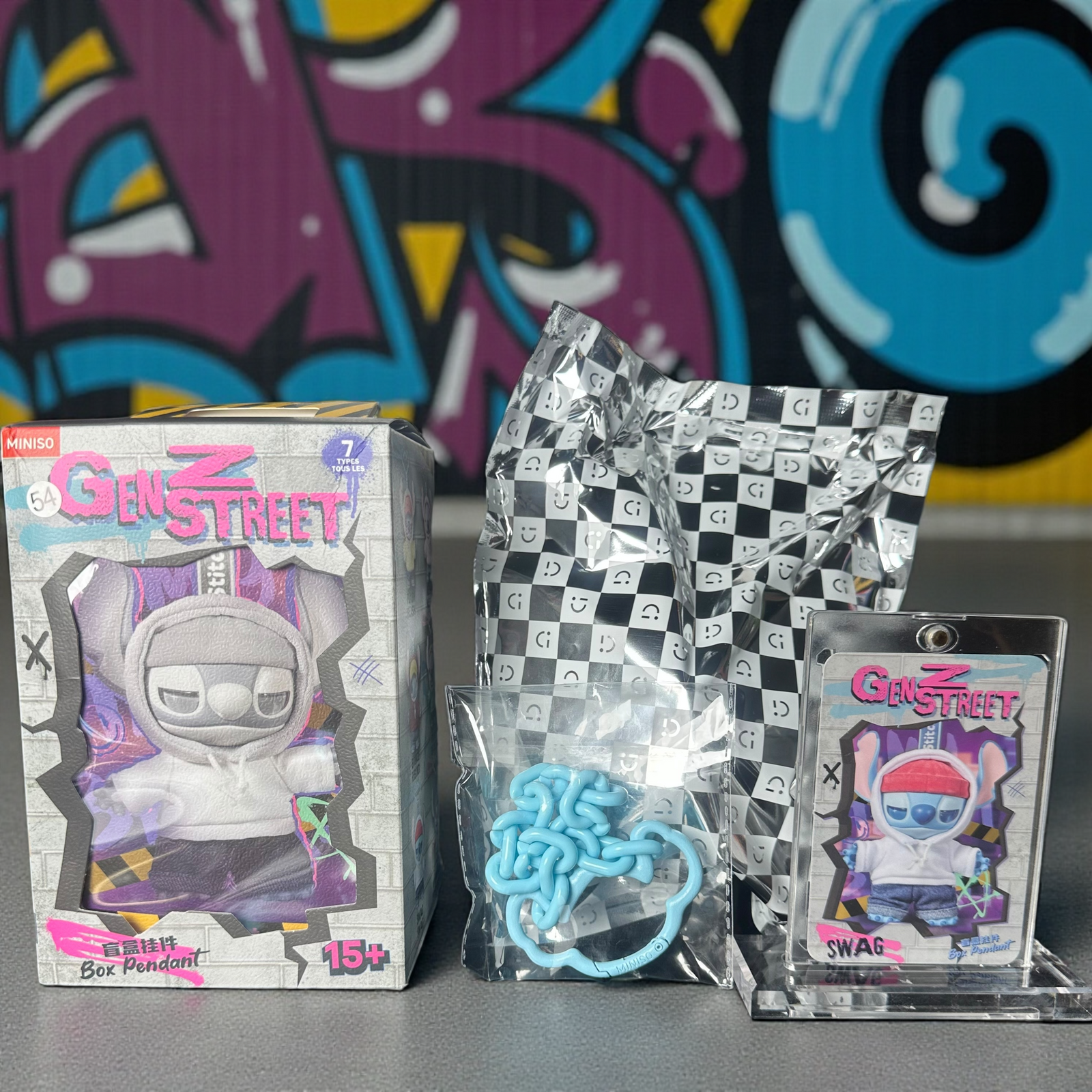 Miniso Gen Z Street Series – Confirmed Swag Stitch Pendant