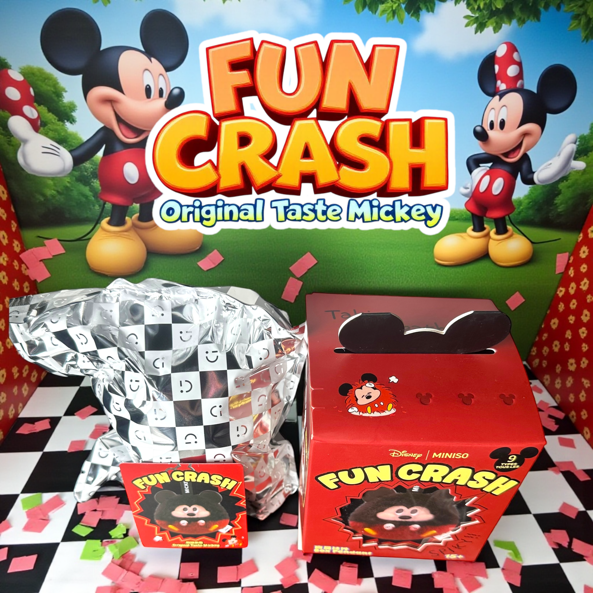 Disney x MINISO • Mickey Fun Crash – Confirmed Original Taste Mickey (Factory Original)