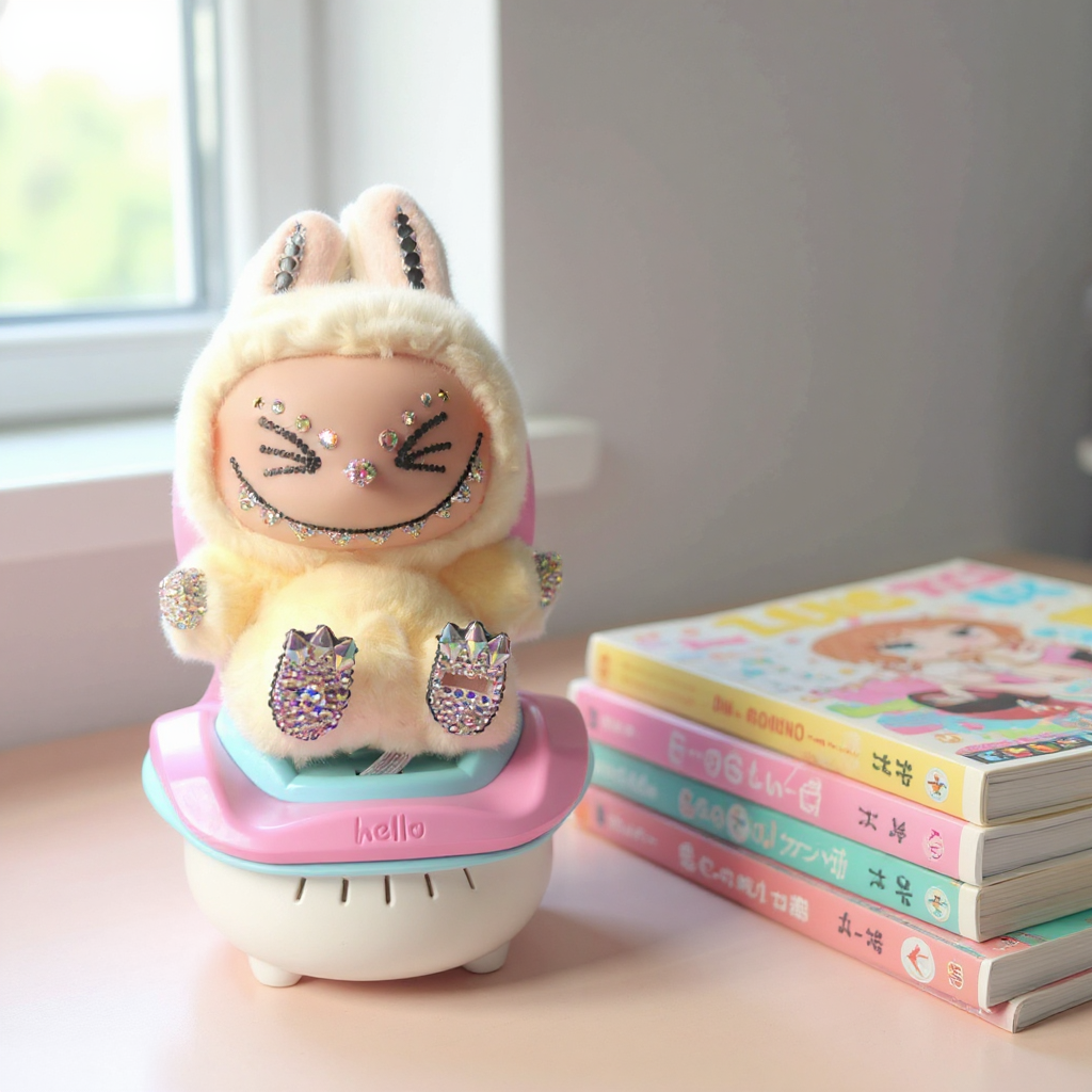 POP MART Custom The Monsters Have A Seat Labubu (Sisi) – Luxe By Meena Exclusive