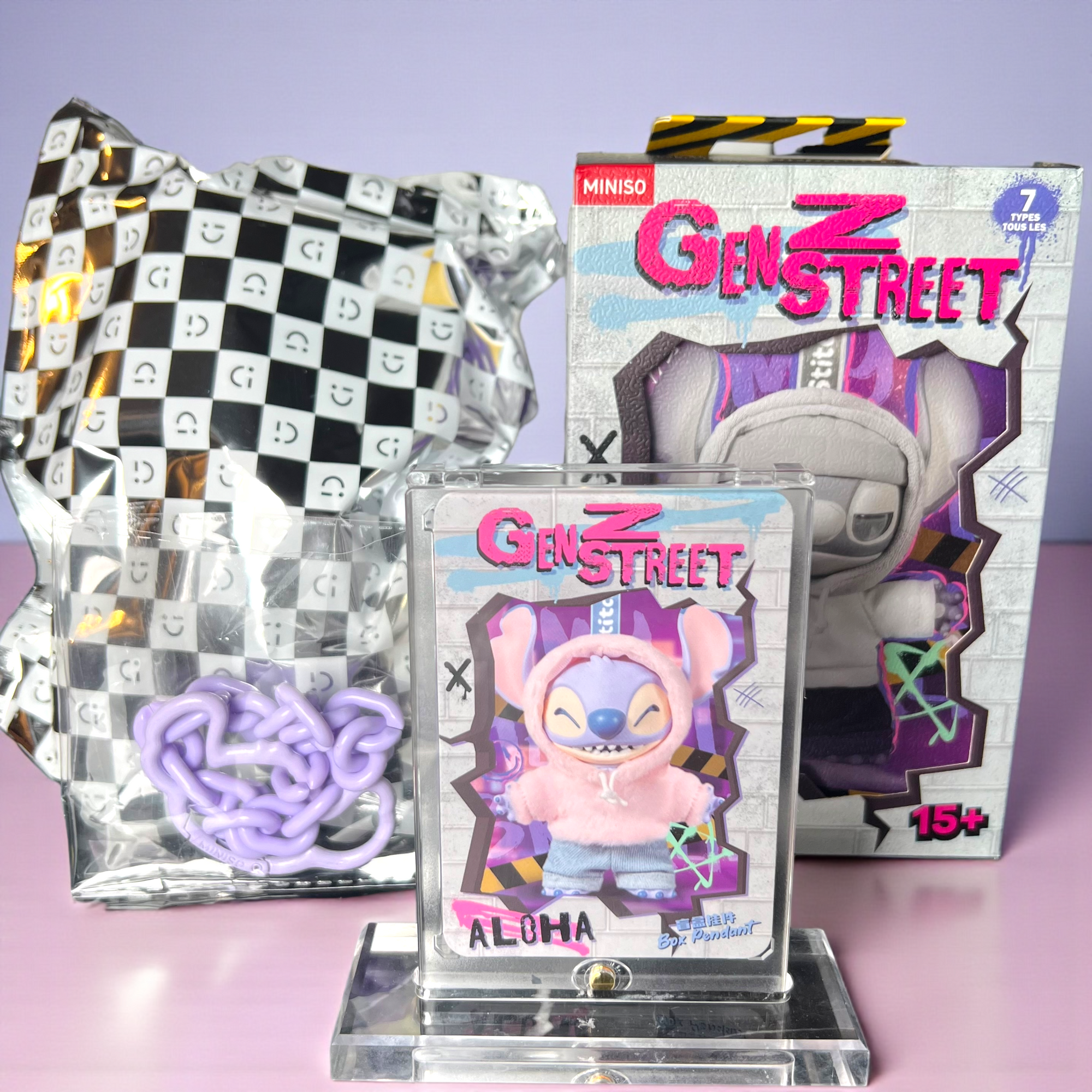 Miniso x Disney Gen Z Street Series – Confirmed Aloha Stitch Pendant