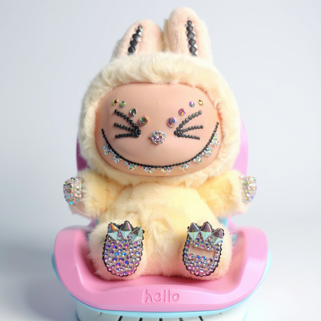 POP MART Custom The Monsters Have A Seat Labubu (Sisi) – Luxe By Meena Exclusive