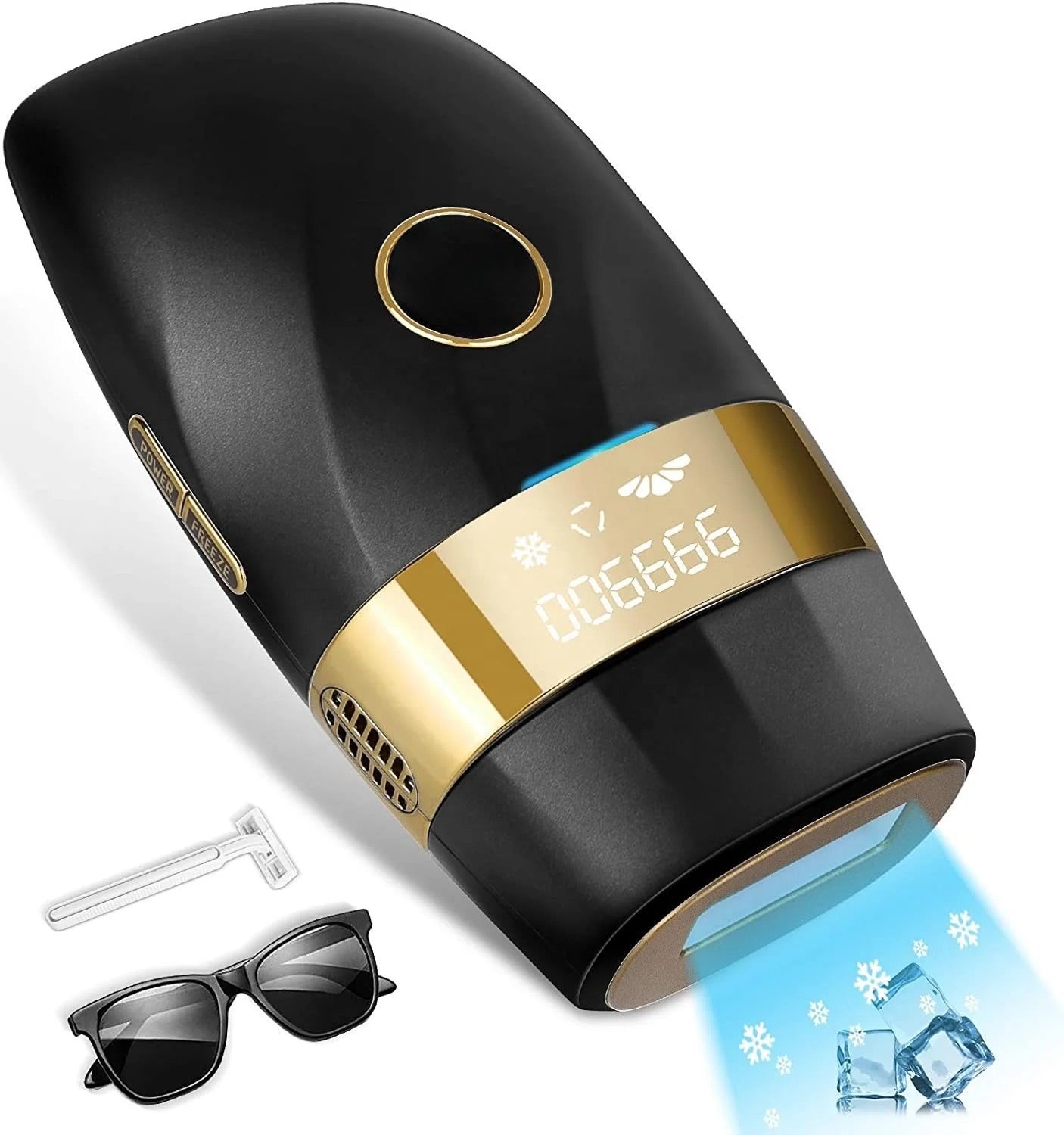 Laser Hair Removal IPL Device with Ice Cooling Portable