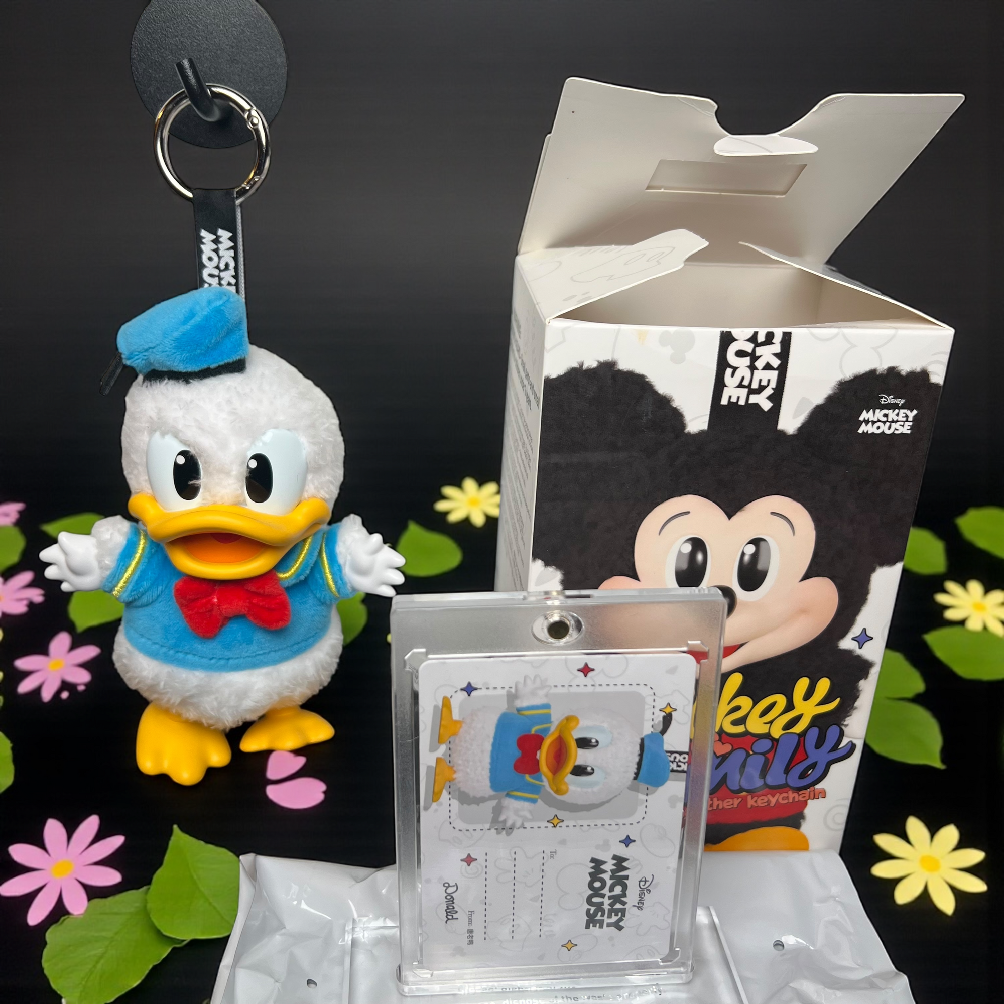 Disney Mickey Family — Confirmed Donald Duck Plush Keychain