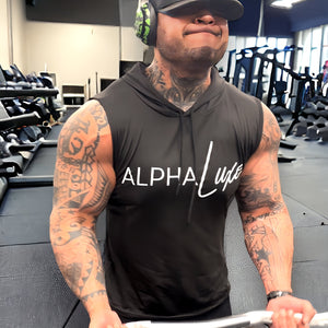 ALPHALuxe Men - Iconic Hooded Tank Top