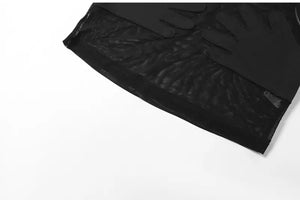Hands Off - Sheer Crop Top