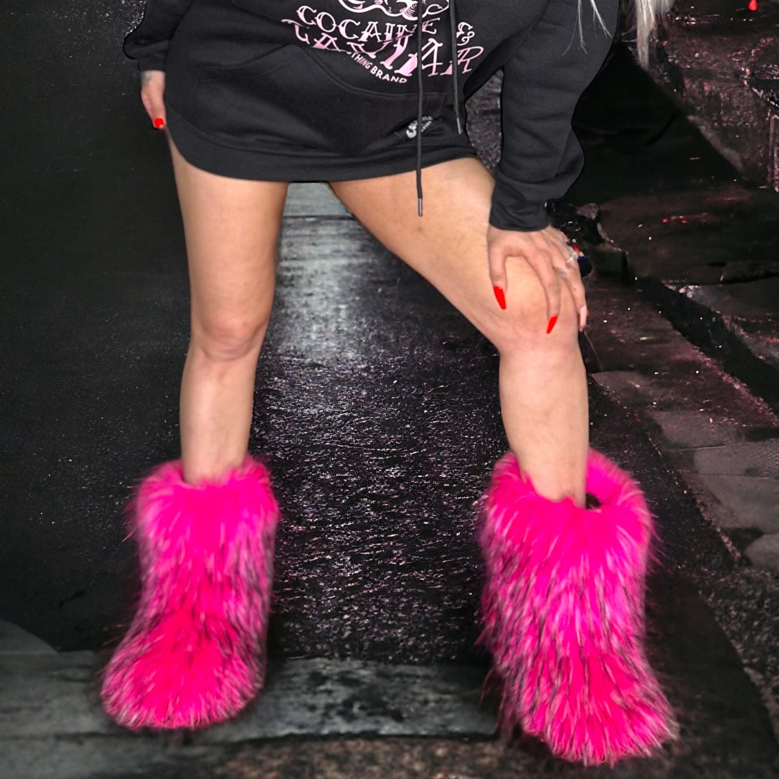 Snow Rebel Faux Fur Boots