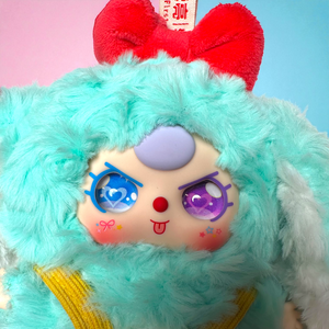Baby Three – Macaroon V2 Confirmed Mint Rabbit Plush Pendant (Special Eyes)