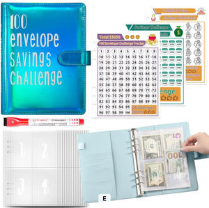100 Envelope Savings Challenge - New Upgraded