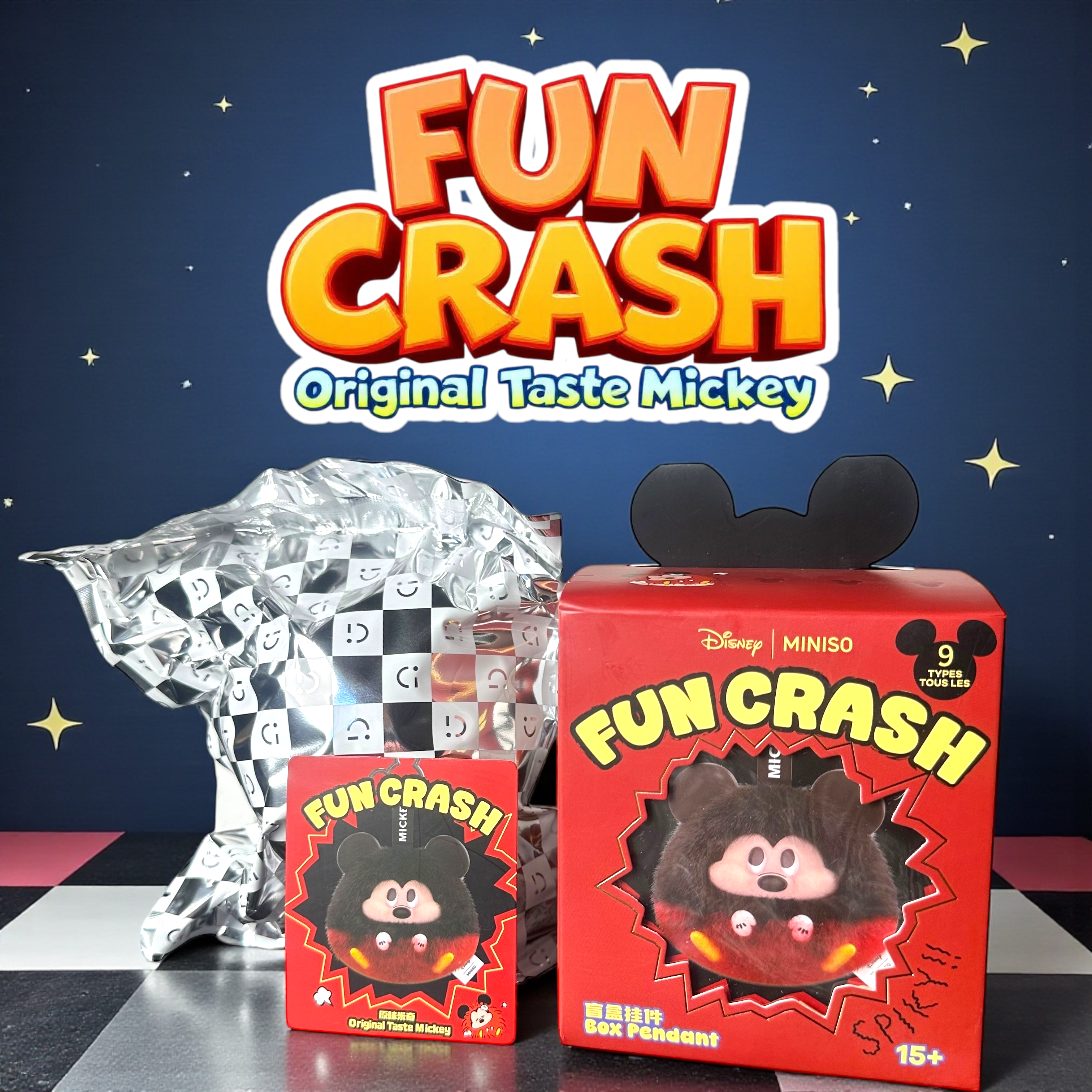 Disney x MINISO • Mickey Fun Crash – Confirmed Original Taste