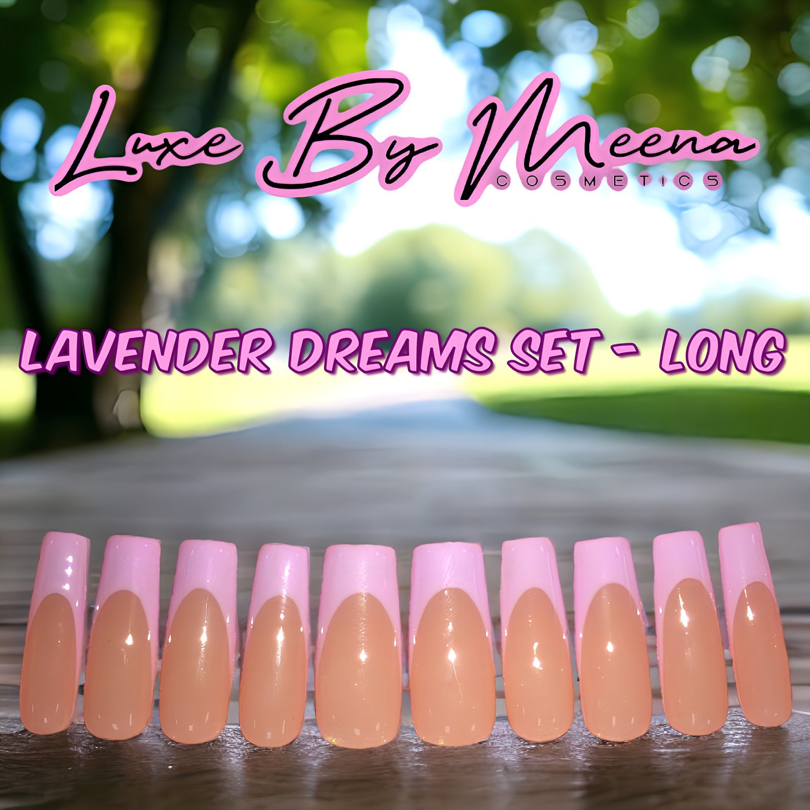 Lavender Dreams - Handmade Press-On Nail Set