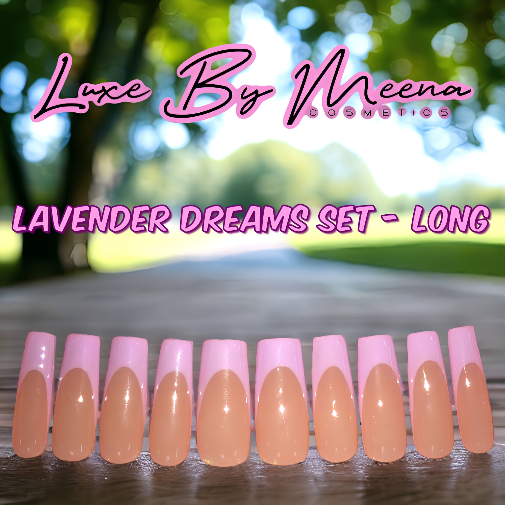Lavender Dreams - Handmade Press-On Nail Set
