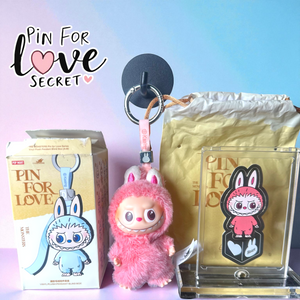 PopMart Pin For Love – Secret Edition “Heart” Plush Keychain Pendant