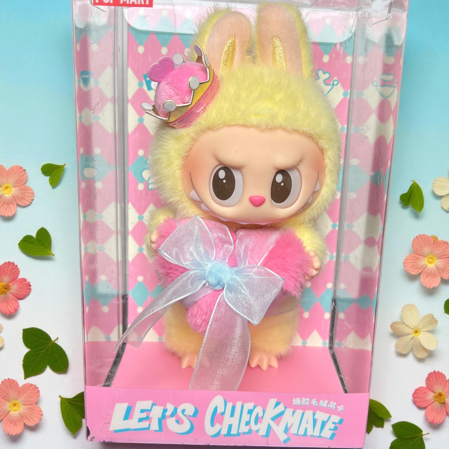 POP MART x The Monsters — Let’s Checkmate Queen Plush Pendant