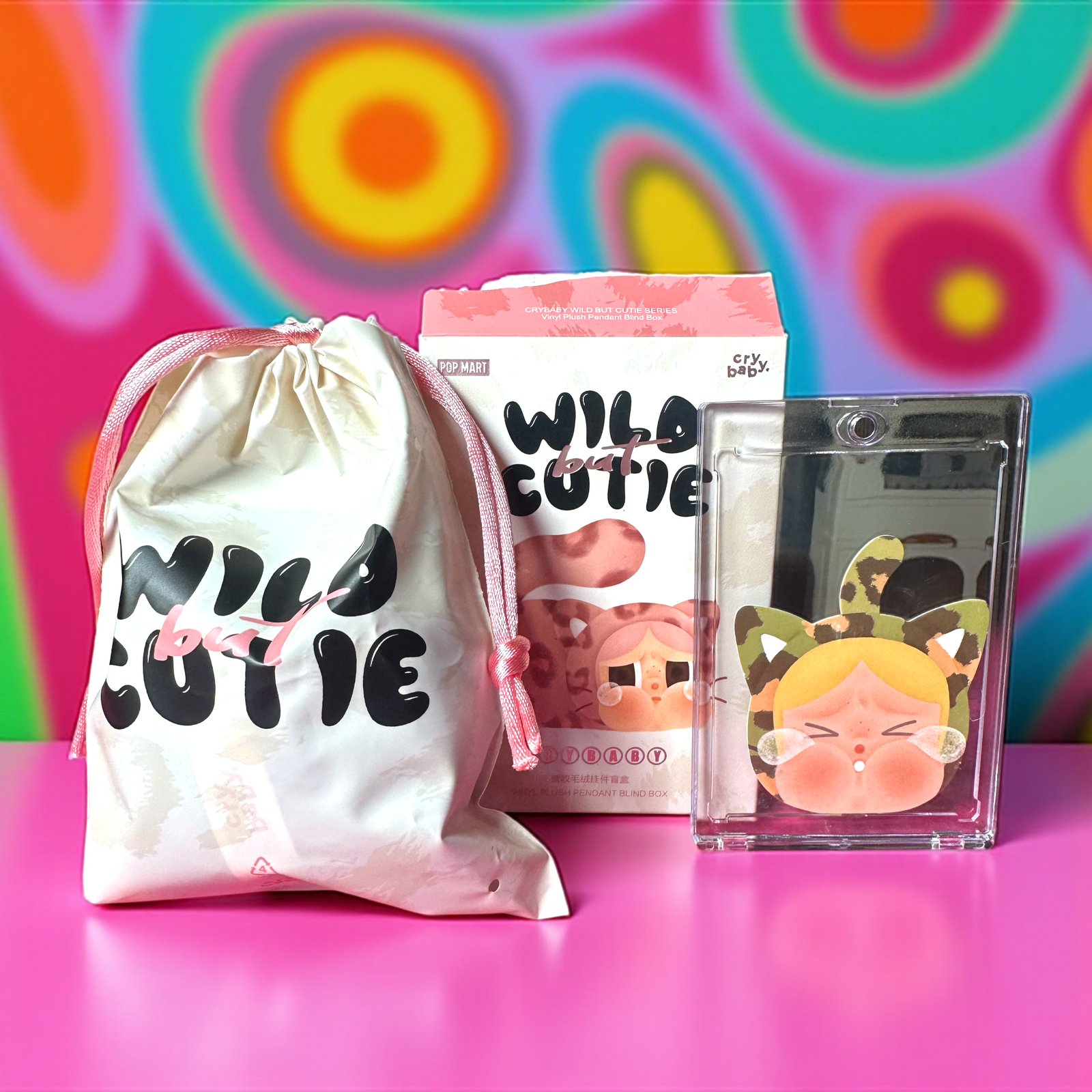 CRYBABY x POP MART Confirmed “Camo Cutie” Wild But Cutie Plush Pendant