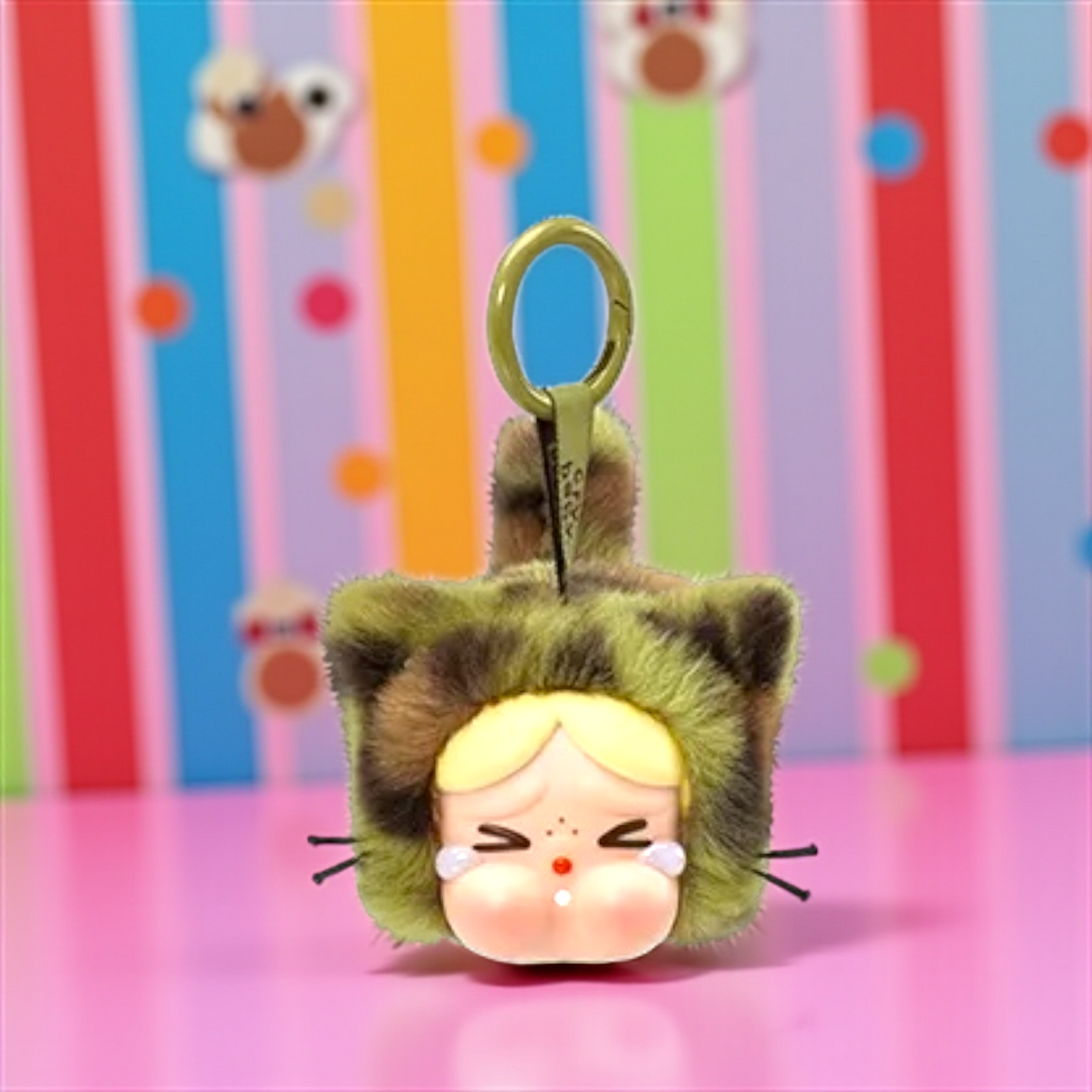 CRYBABY x POP MART Confirmed “Camo Cutie” Wild But Cutie Plush Pendant