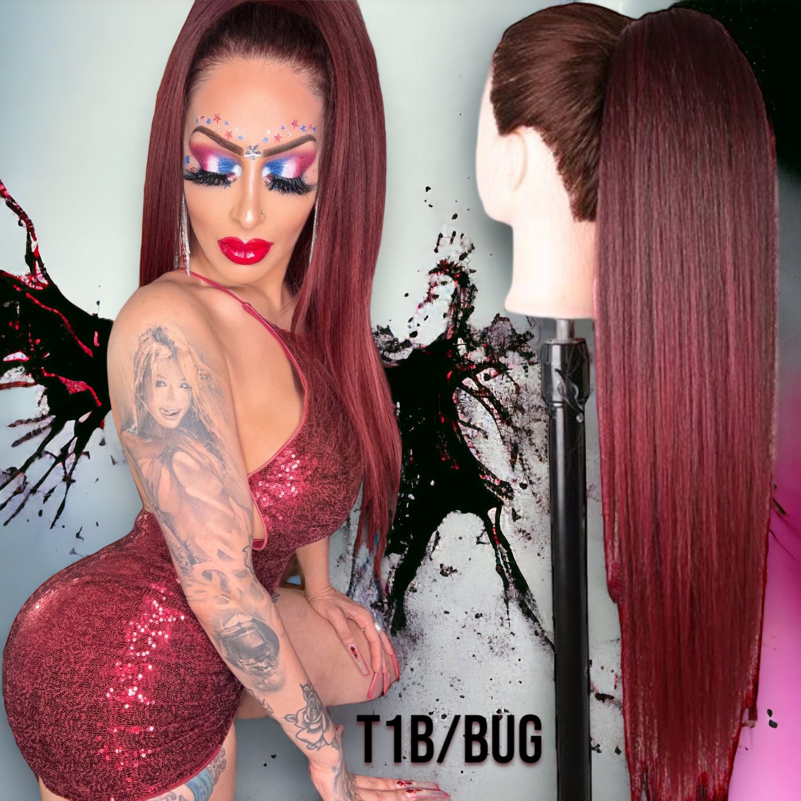 14” - 36” Straight Luxury Ponytail Extensions