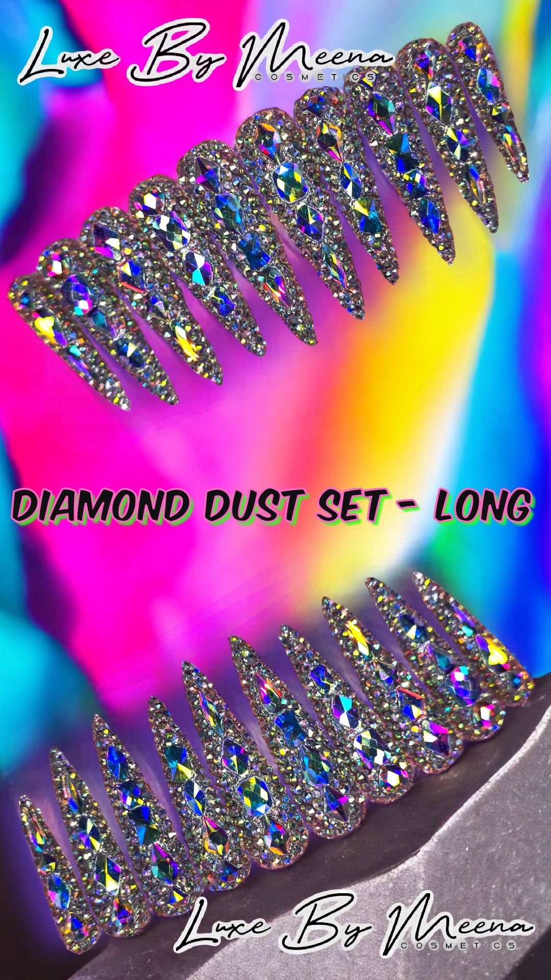 Diamond Dust - Handmade Press-On Nail Set