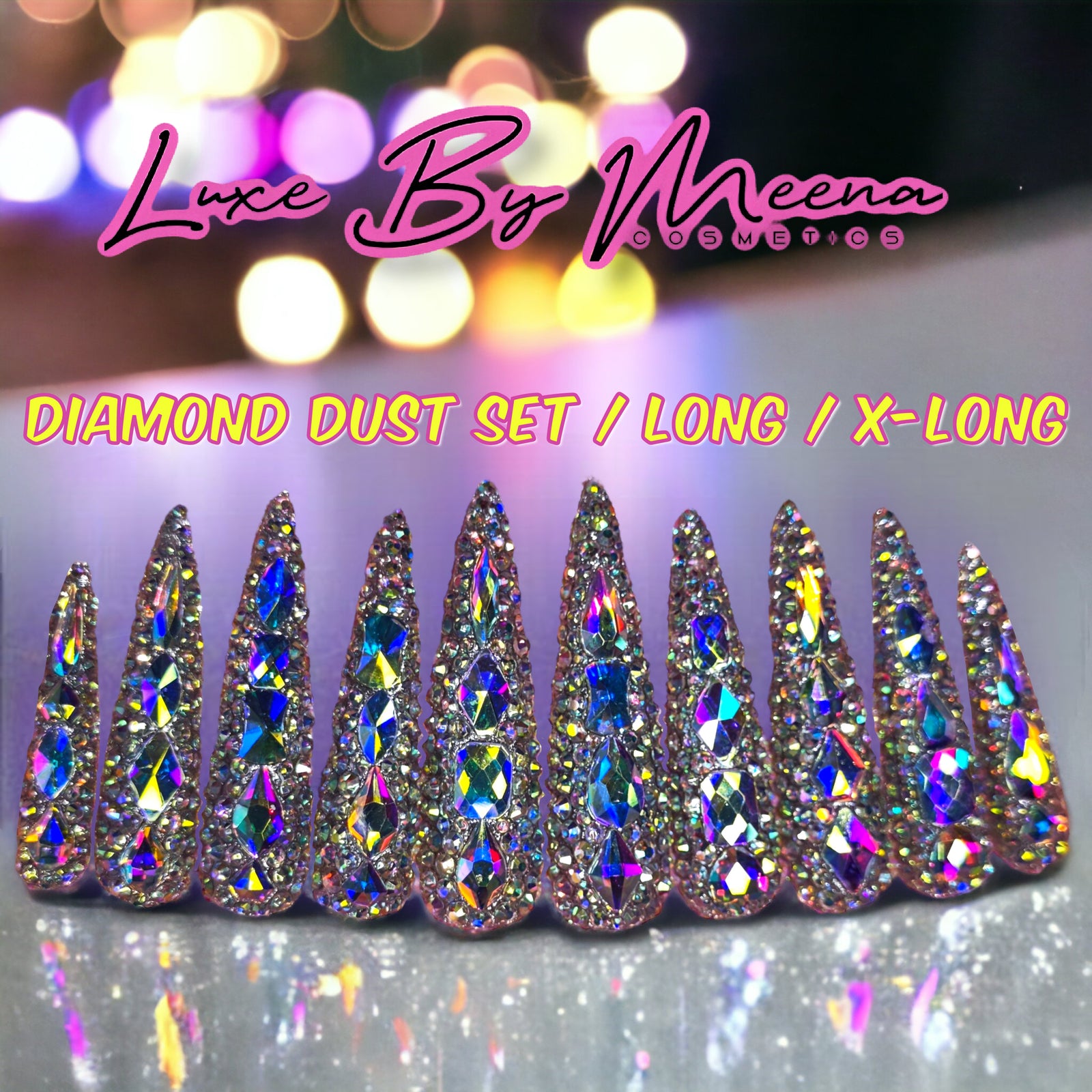 Diamond Dust - Handmade Press-On Nail Set