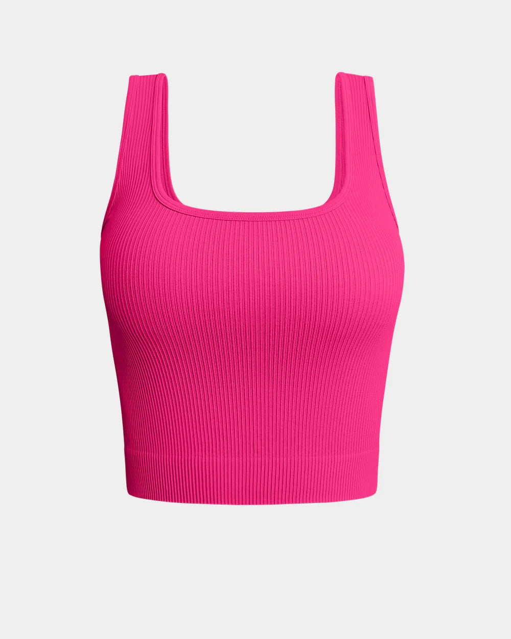 OQQ Ribbed Crop Tank Top