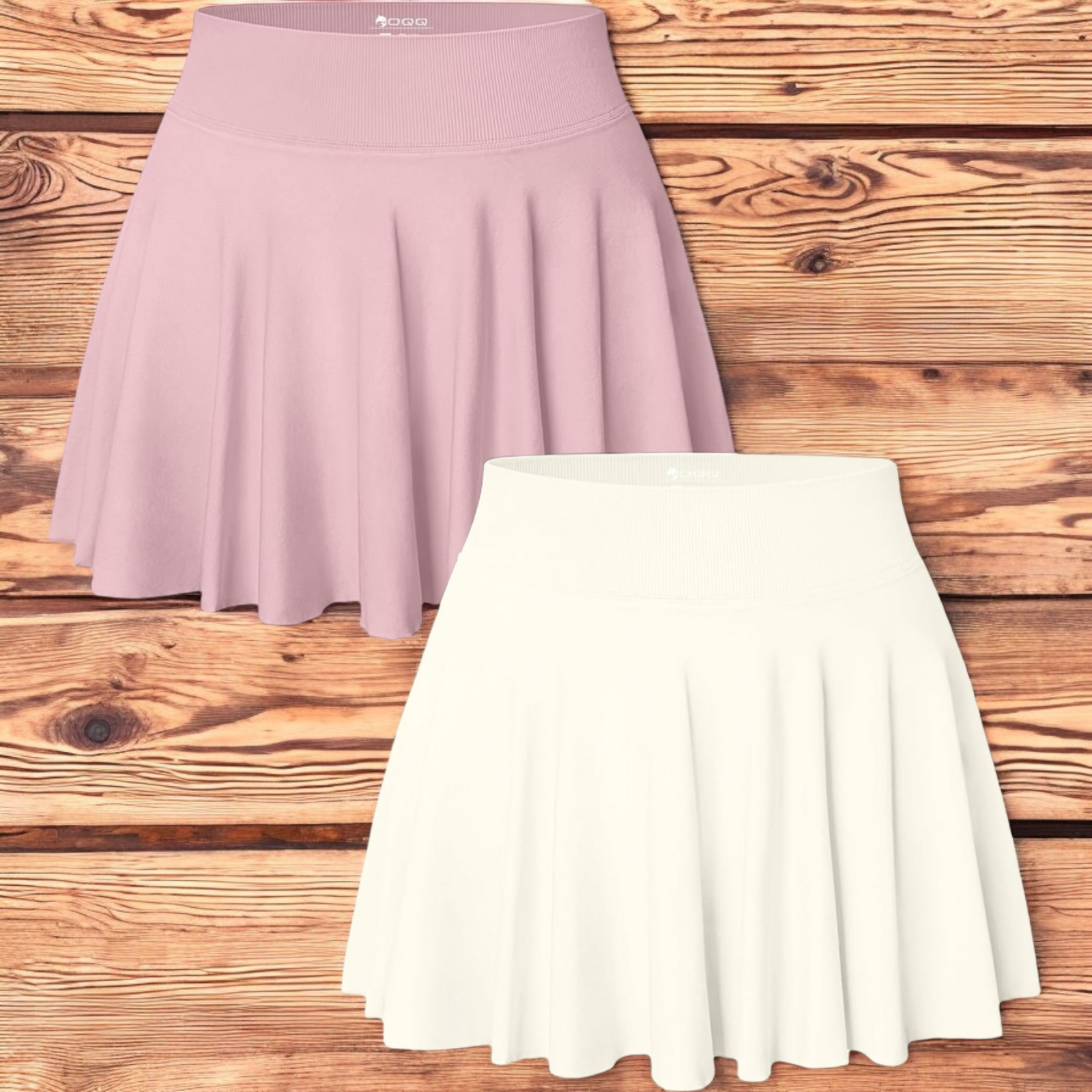 Women's 2 in 1 Skirt w/ Shorts and Pocket Womenswear Skort