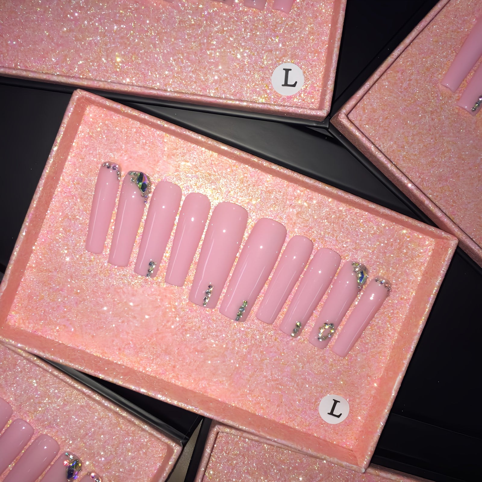 Simply Pink - Handmade Press-On Nail Set