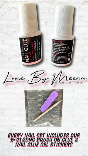 Iconic -  Handmade Press On Nail Set