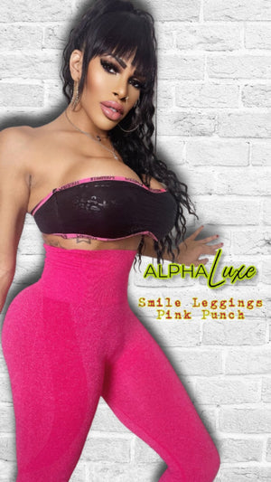 ALPHALuxe Smile Seamless/Compression Leggings