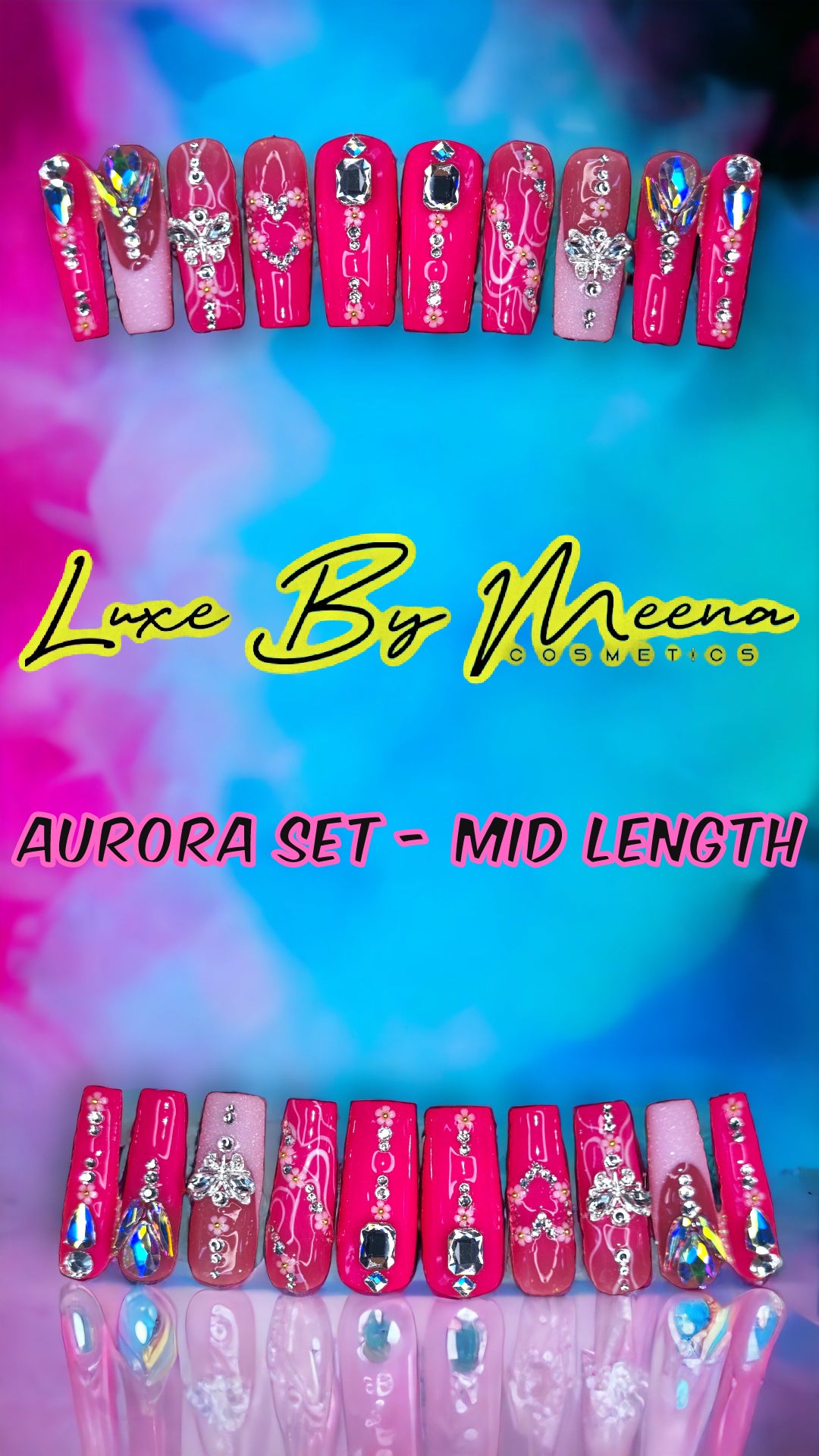 Aurora - Handmade Press-On Nail Set