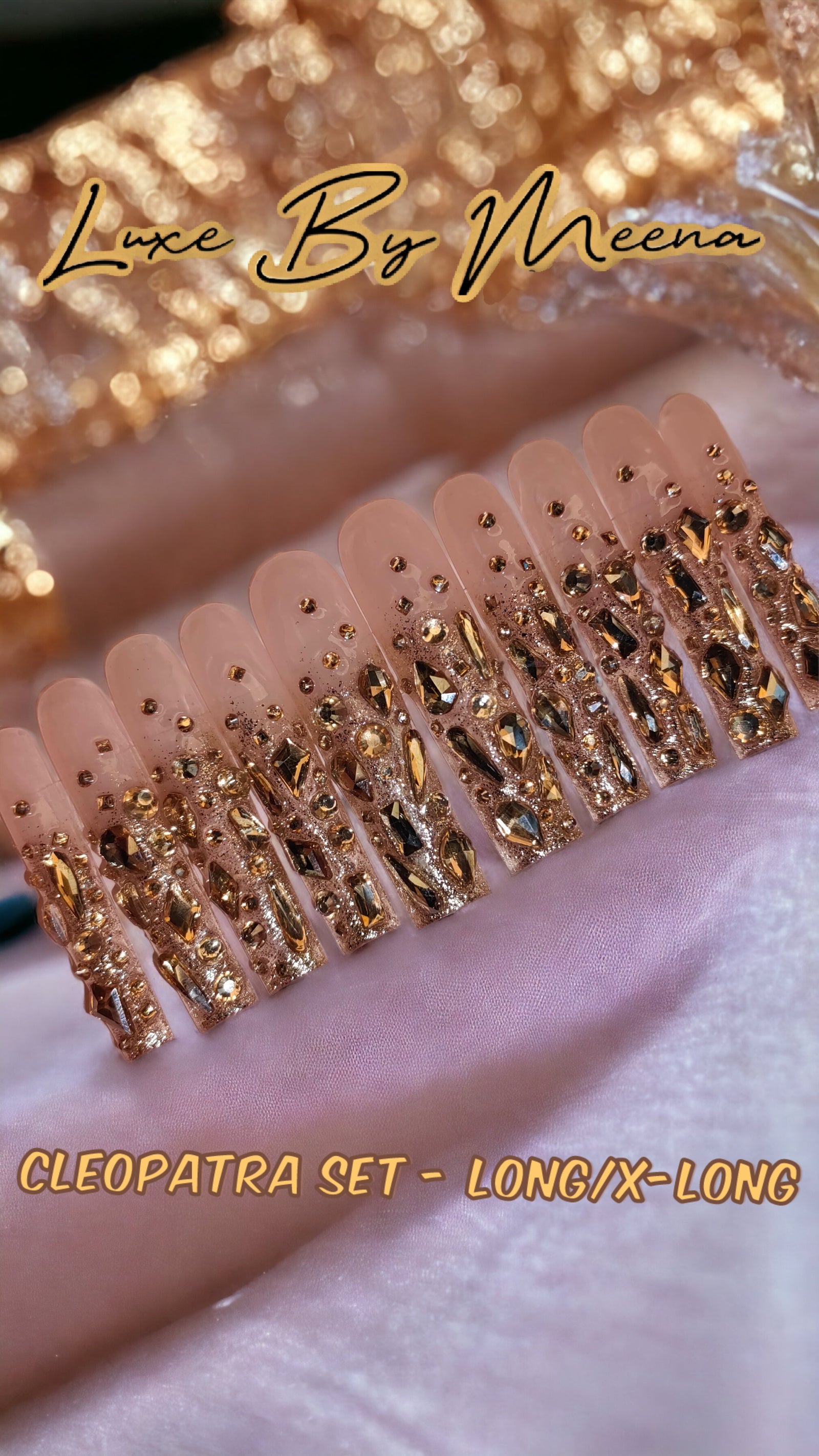 Cleopatra - Handmade Press-On Nail Set