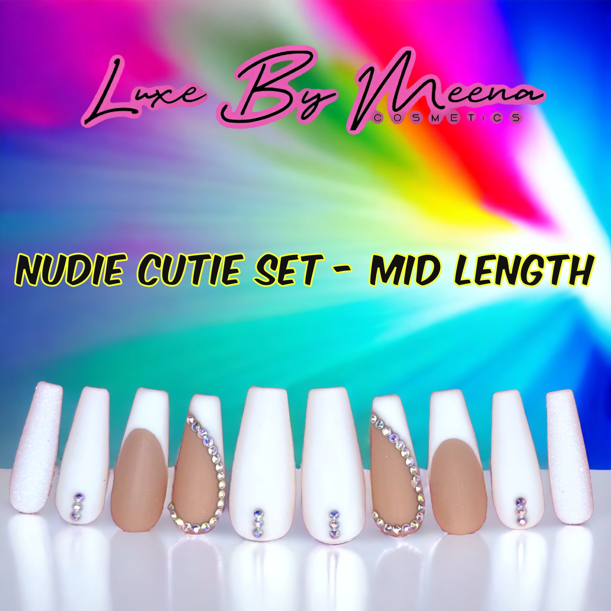 Nudie Cutie - Handmade Press-On Nail Set