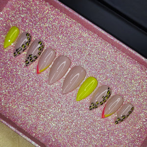 Animal Instincts - Handmade Press-On Nail Set