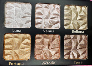 Goddess Collection “Aurora” Highlighter Palette