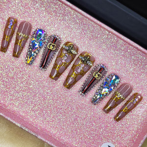 All G Out - Handmade Press-On Nail Set