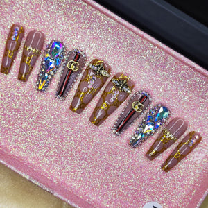 All G Out - Handmade Press-On Nail Set