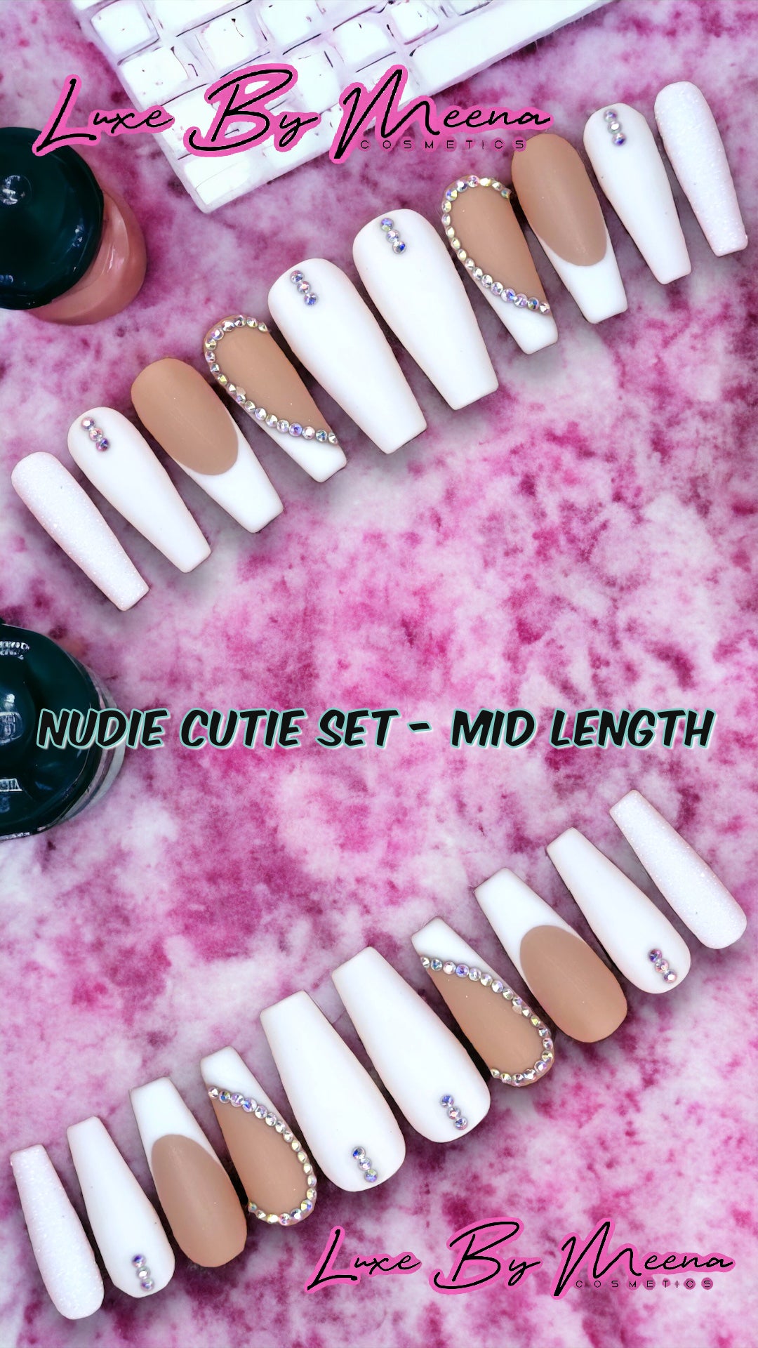 Nudie Cutie - Handmade Press-On Nail Set