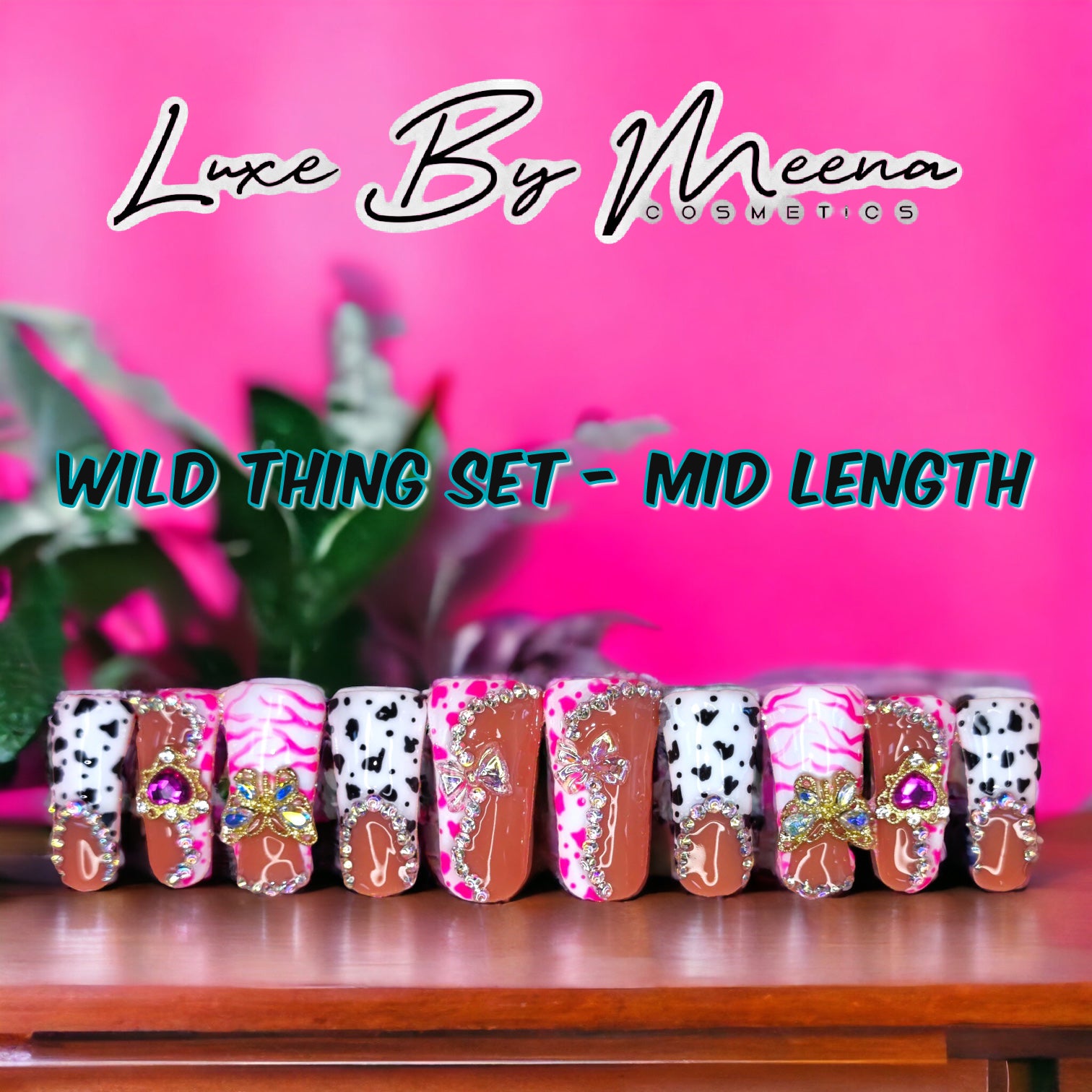 Wild Thing - Handmade Press-On Nail Set