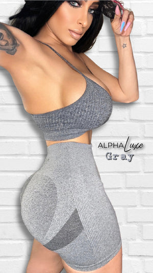 Alpha Luxe Seamless/Contour Glute Lifting Shorts