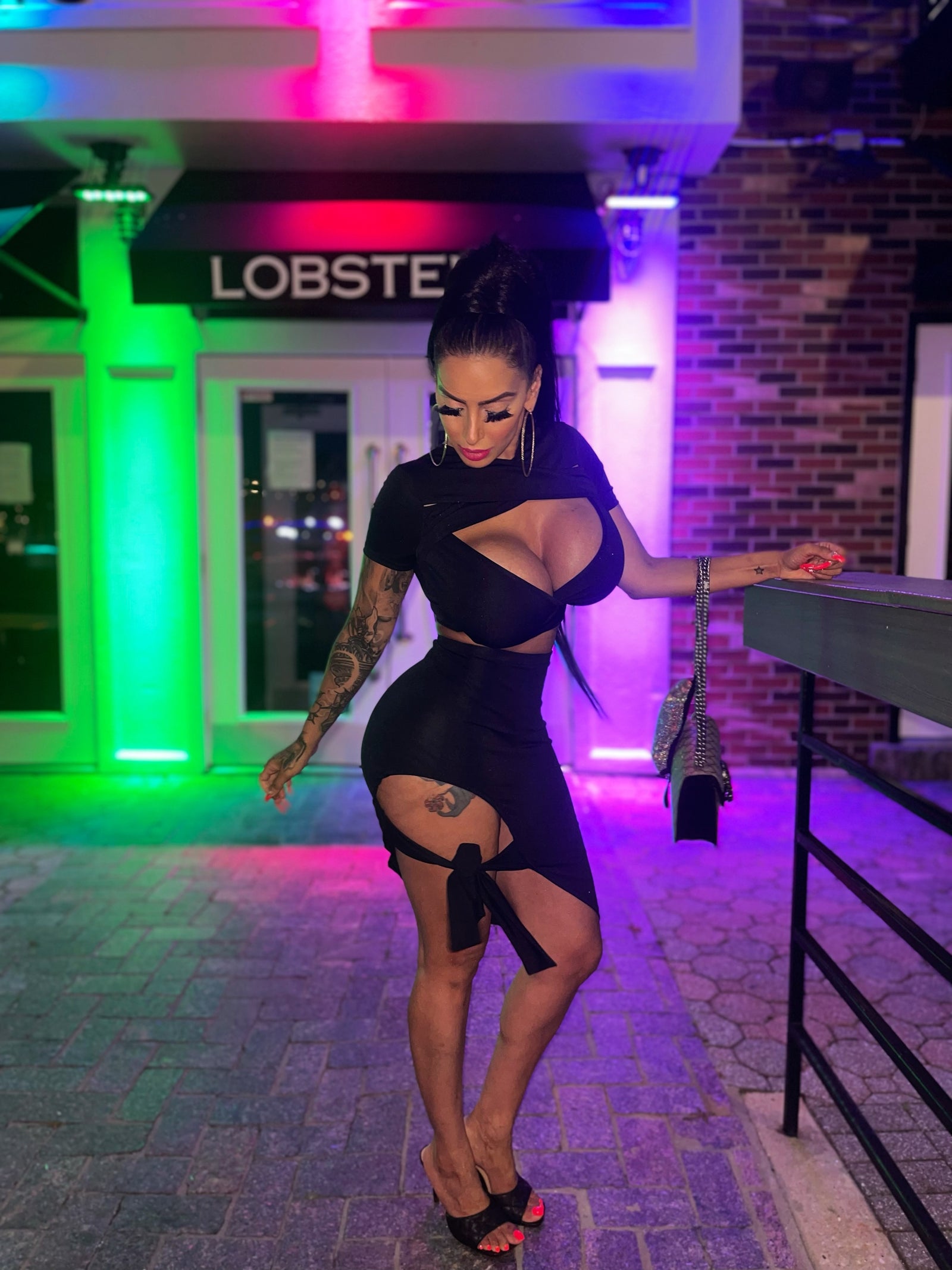 Trina 2 Piece Set (Black)