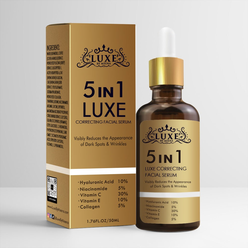 5 in 1 Luxury Correcting Facial Serum